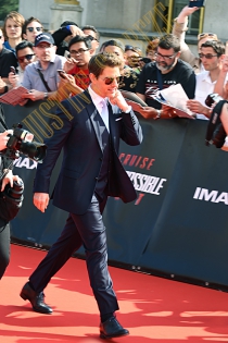 Tom Cruise Mission Impossible : Fallout
Paris World Premiere le 12 Juillet 2018.